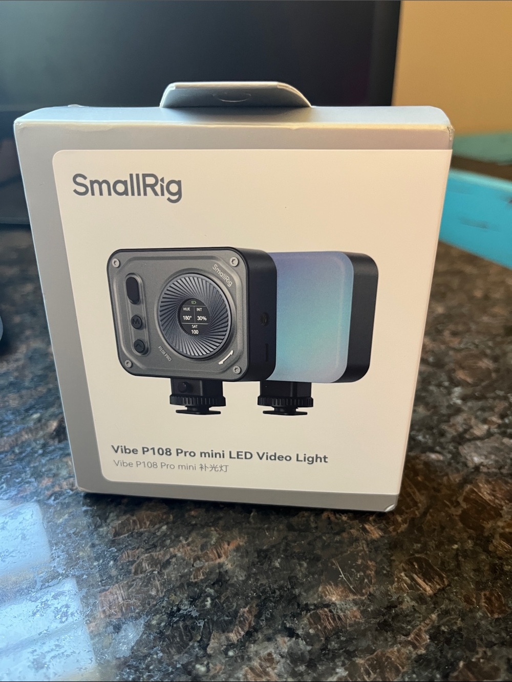 Vibe P108 Pro Mini LED Video Light - Black/Blue